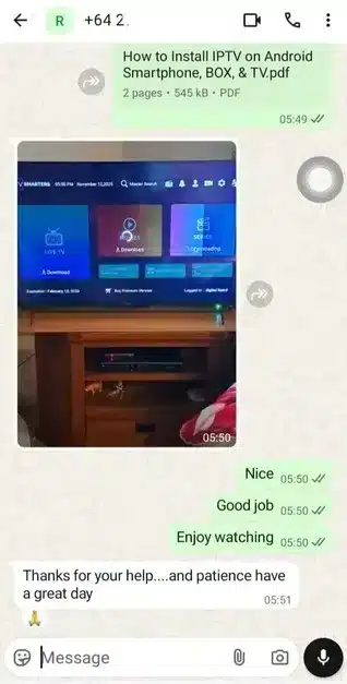 contact us : IPTV BOSS premium channels review