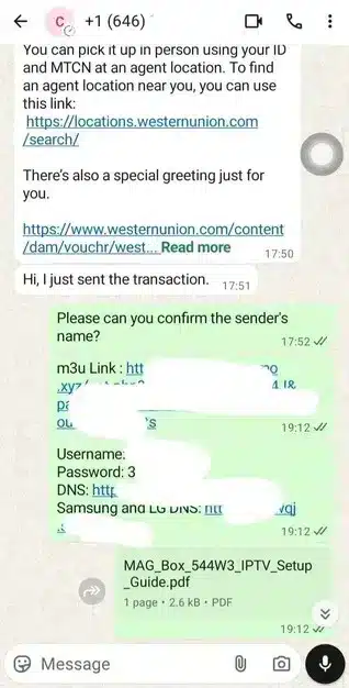 IPTV BOSS customer service review